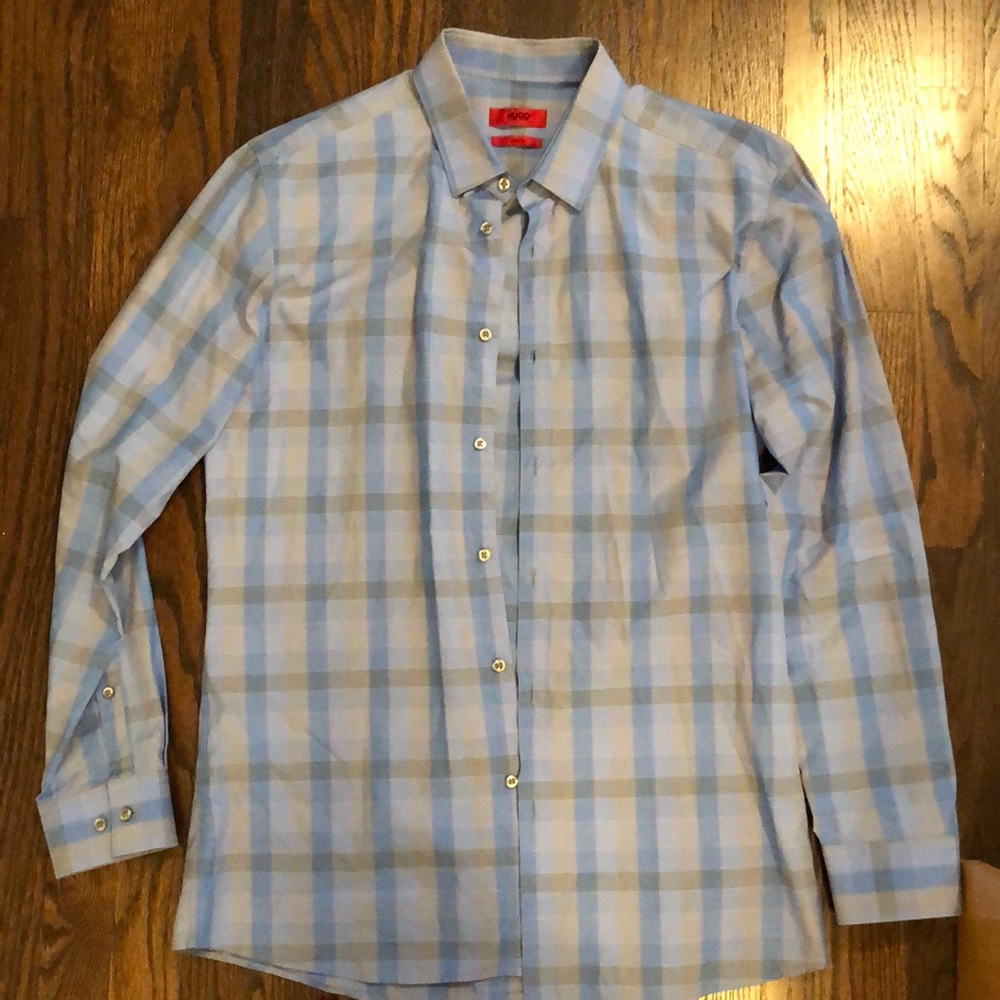 HUGO BOSS SLIM FIT 15.5 size